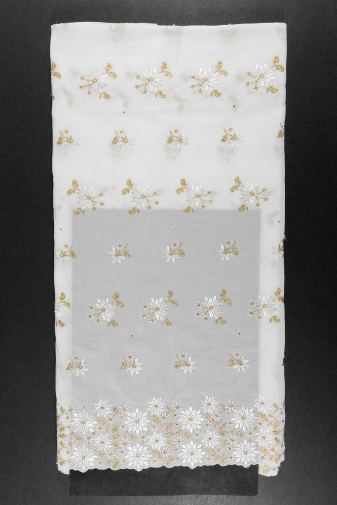 Embroidered Allover with Strass