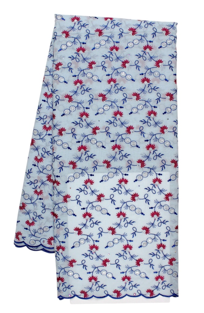 Voile lace/70491 (with stones)