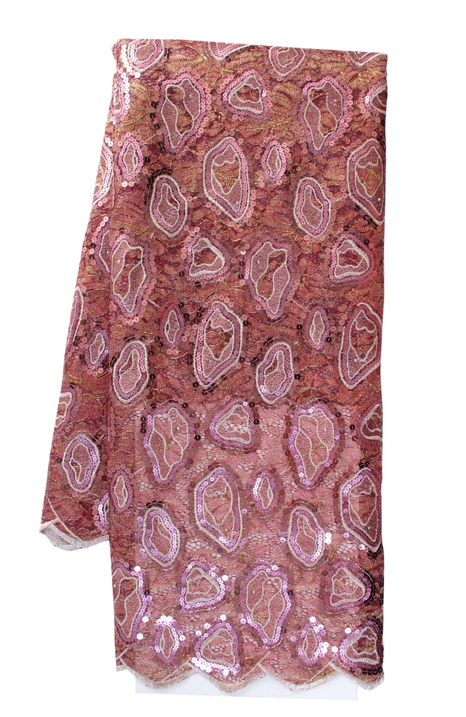 Allover Embroidery with Sequin