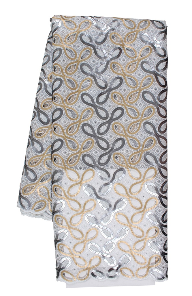 Allover Embroidery with Sequin