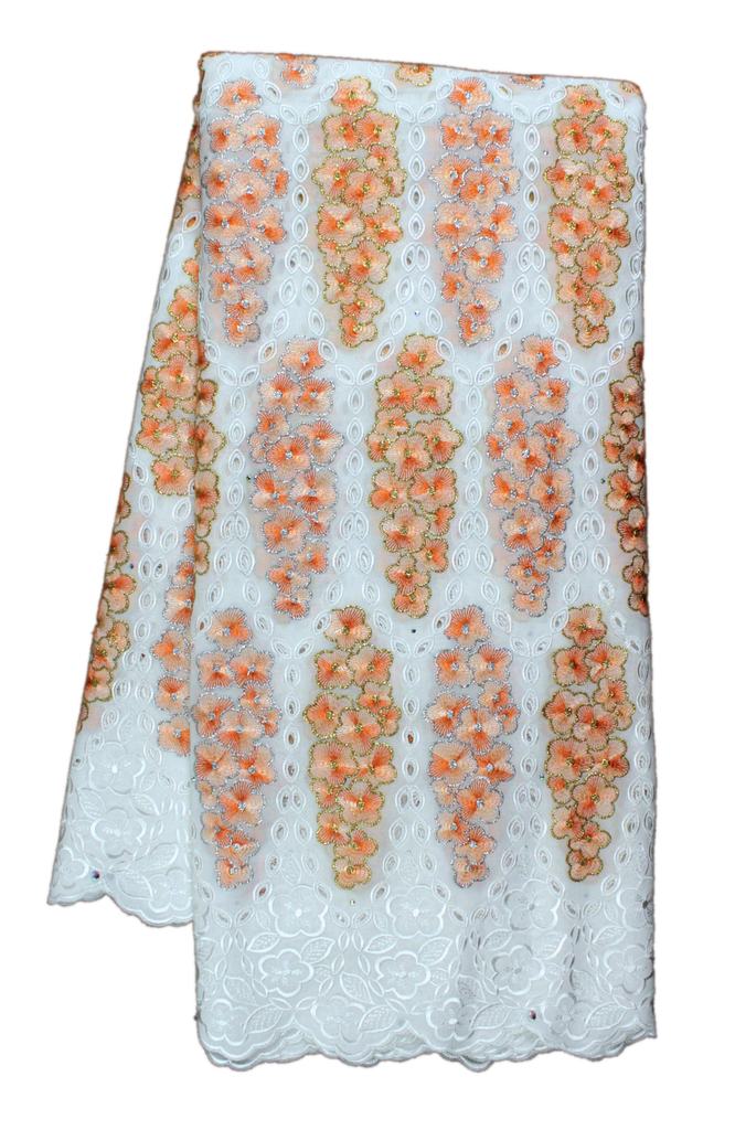 Voile lace (with stones)