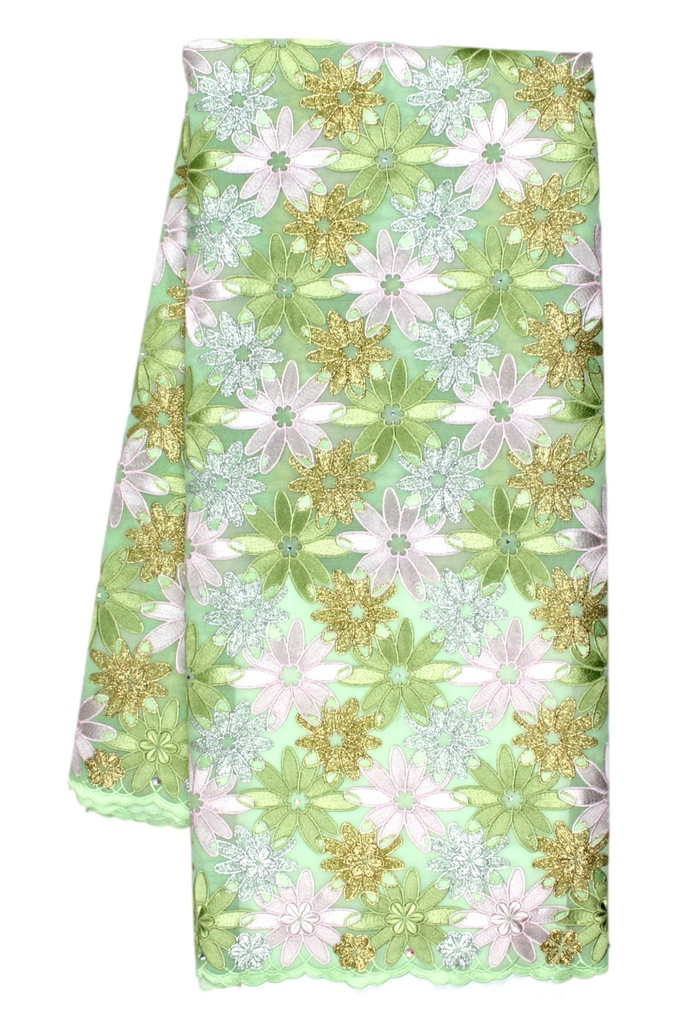 Voile lace (with stones)