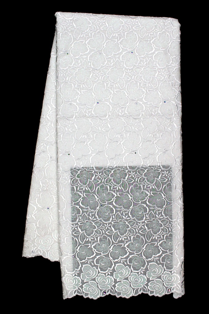 Voile lace (with stones)
