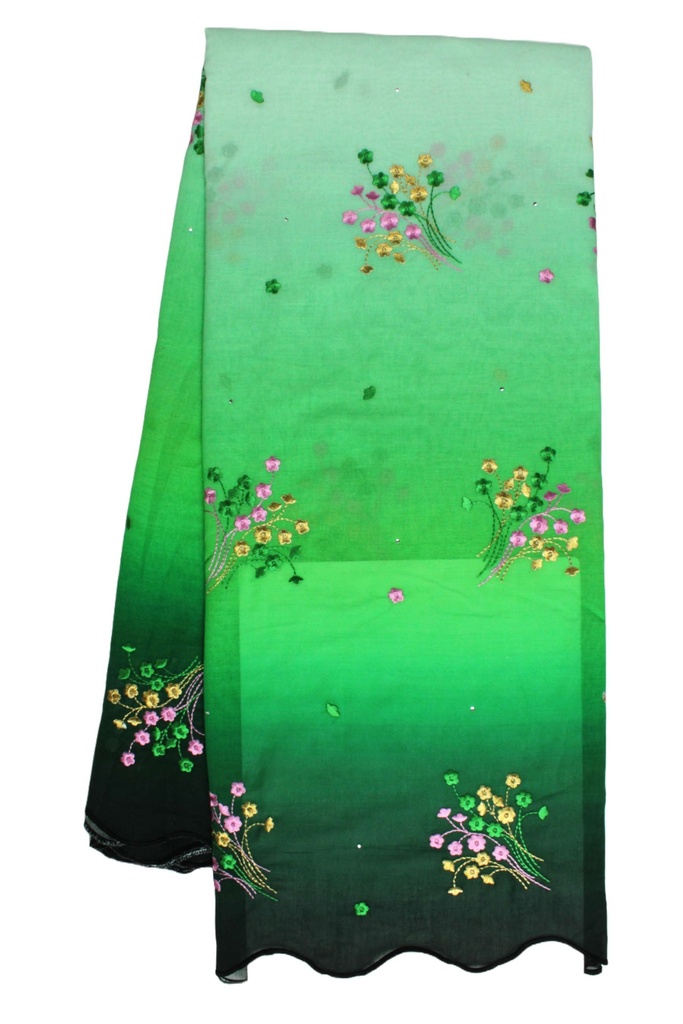 Embroidered Allover With Strass (with stones)