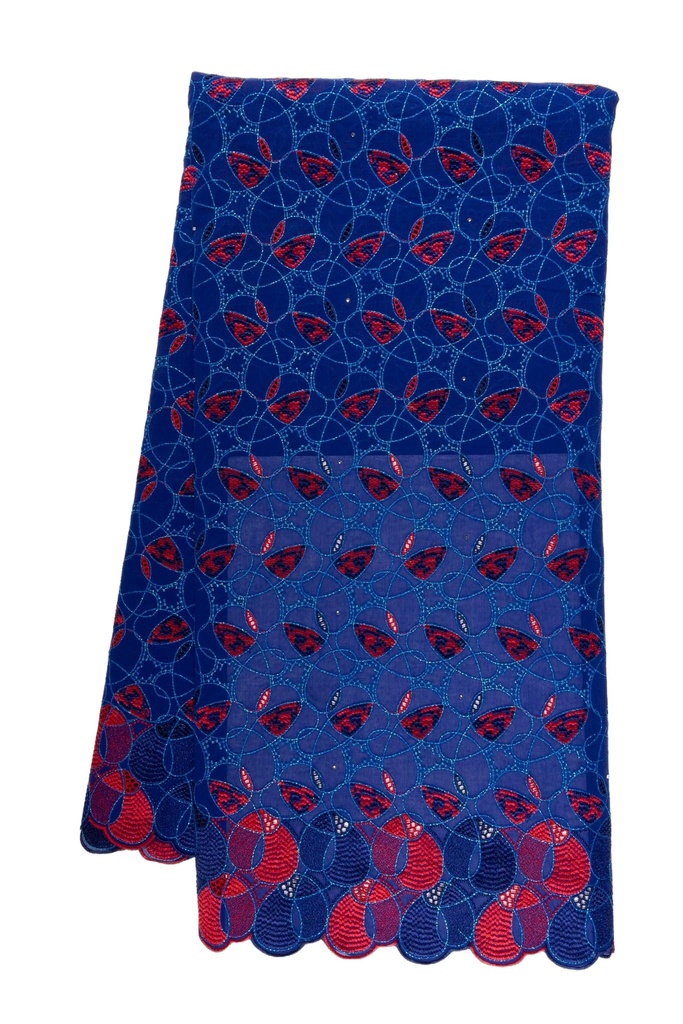 Embroidered Allover with strass