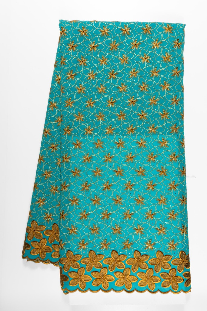 Embroidered Allover with strass