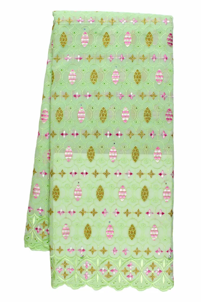 Voile lace (with stones)