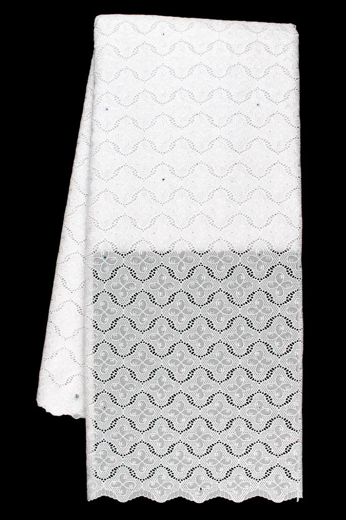 Voile lace (with stones)