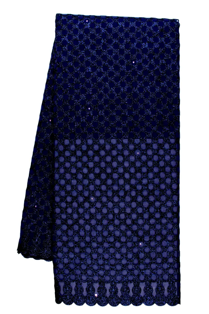 Voile lace  (with stones)