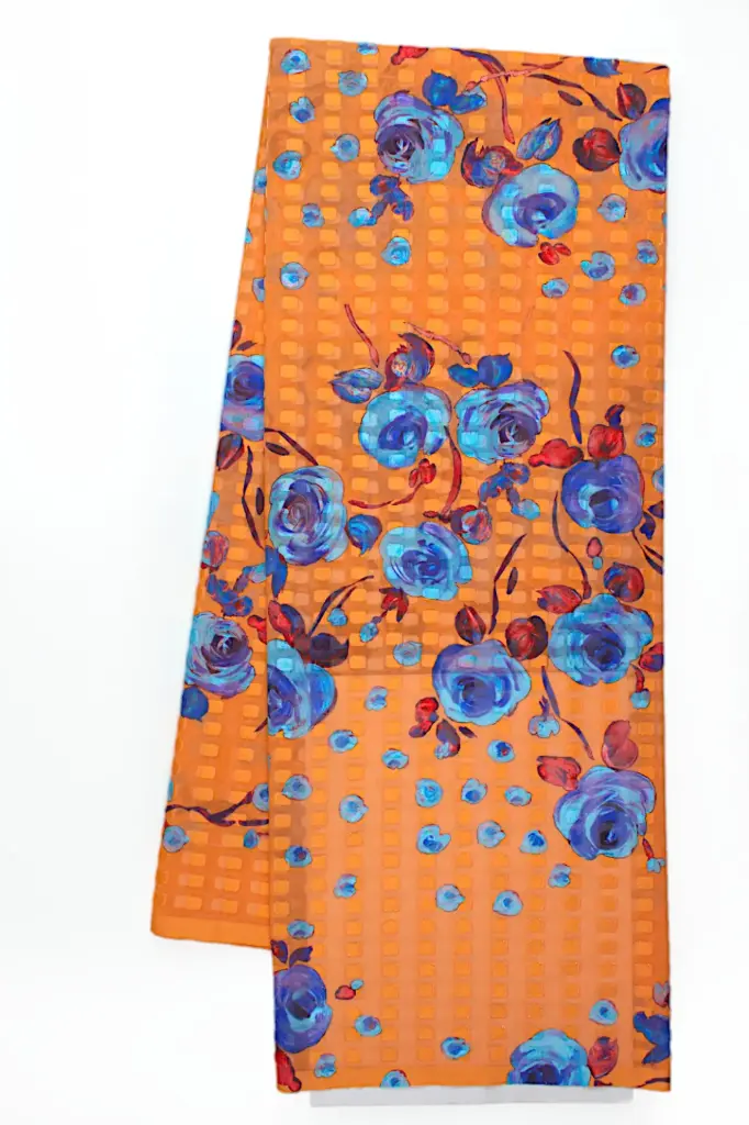 Printed Clip Voile
