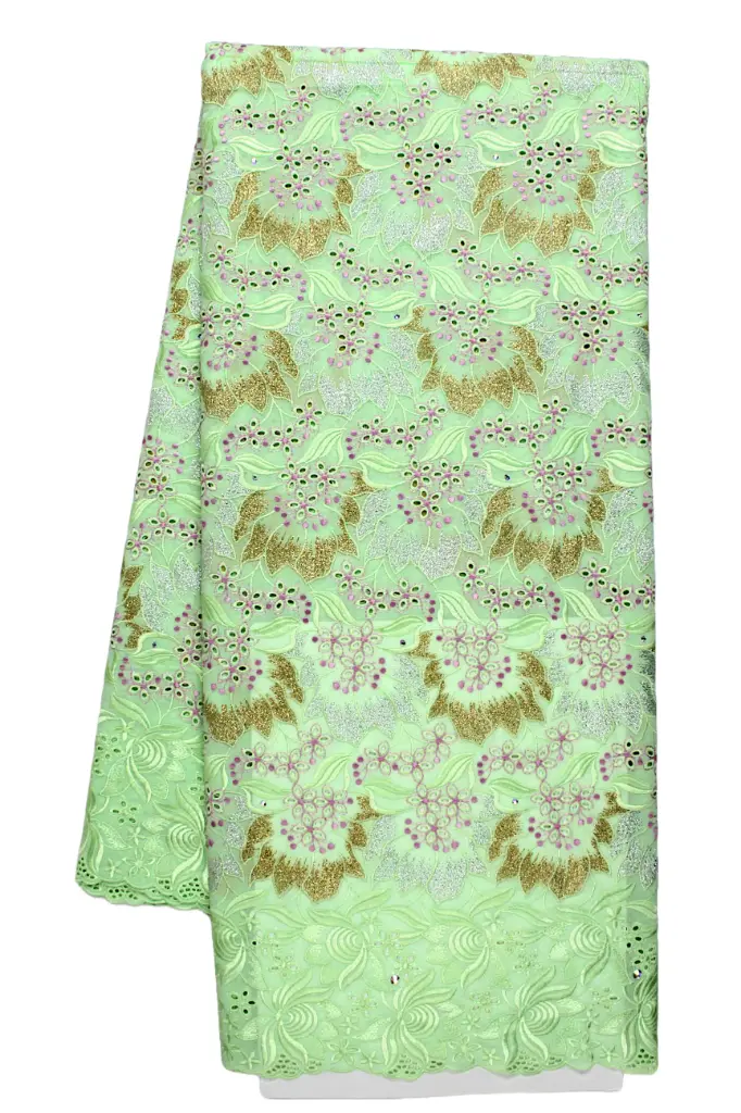 Voile lace  (with stones)