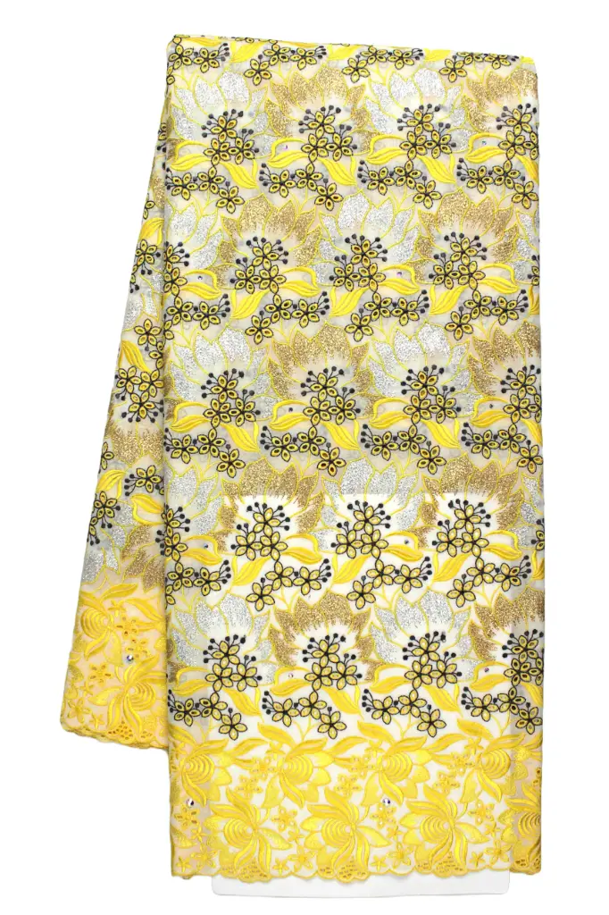 Voile lace  (with stones)