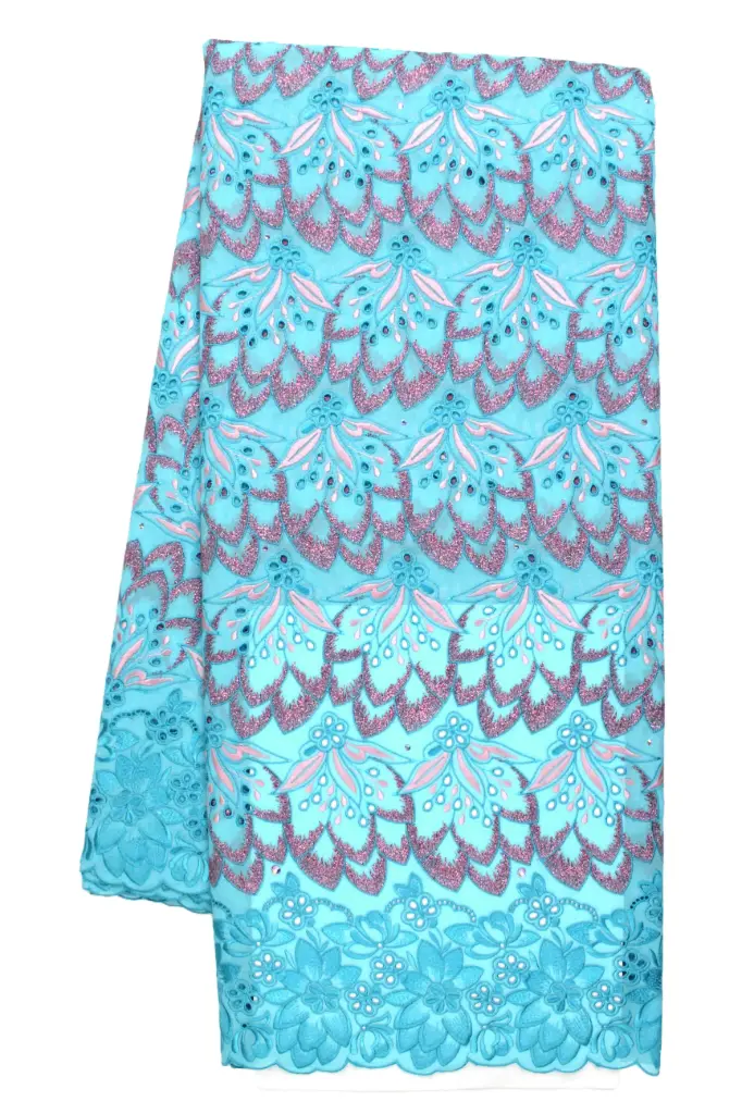 Voile lace (with stones)