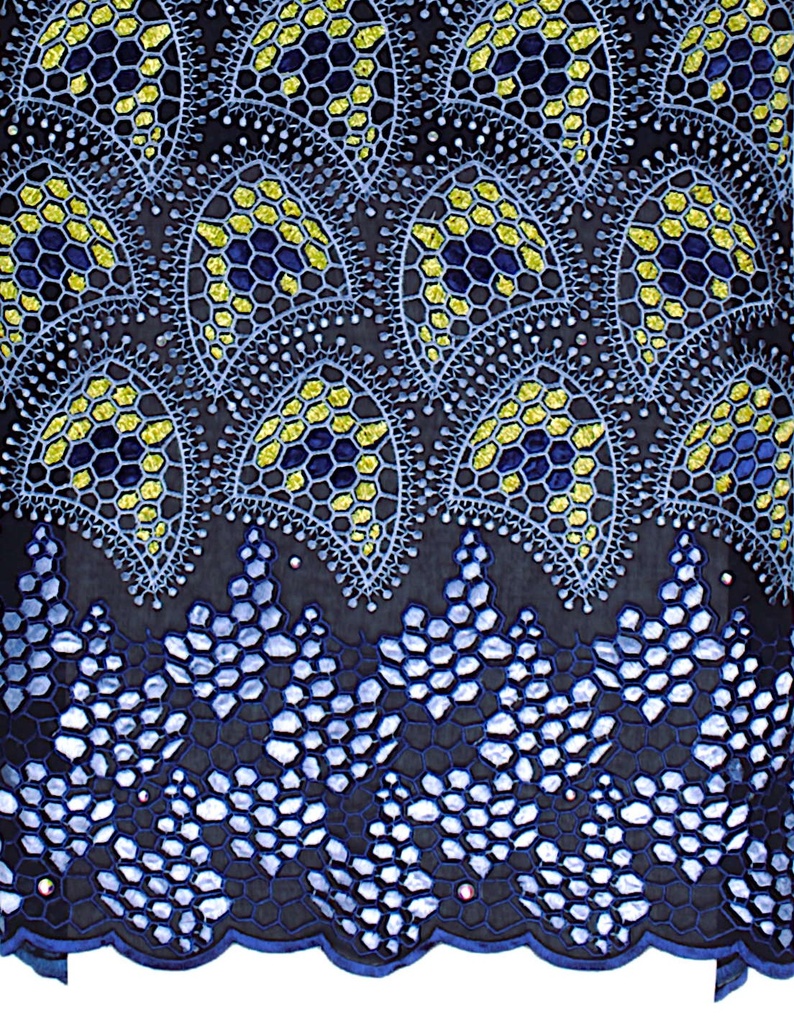 Voile lace (with stones)