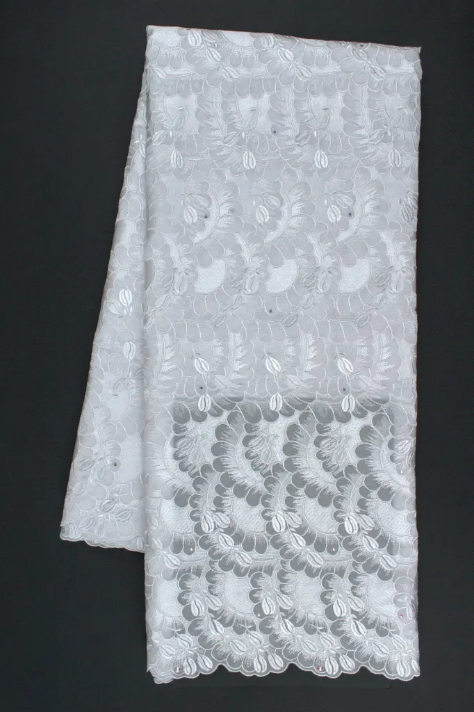 Voile lace (with stones)
