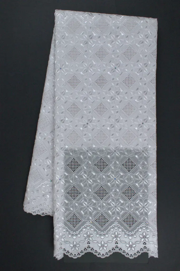 Voile lace (with stones)