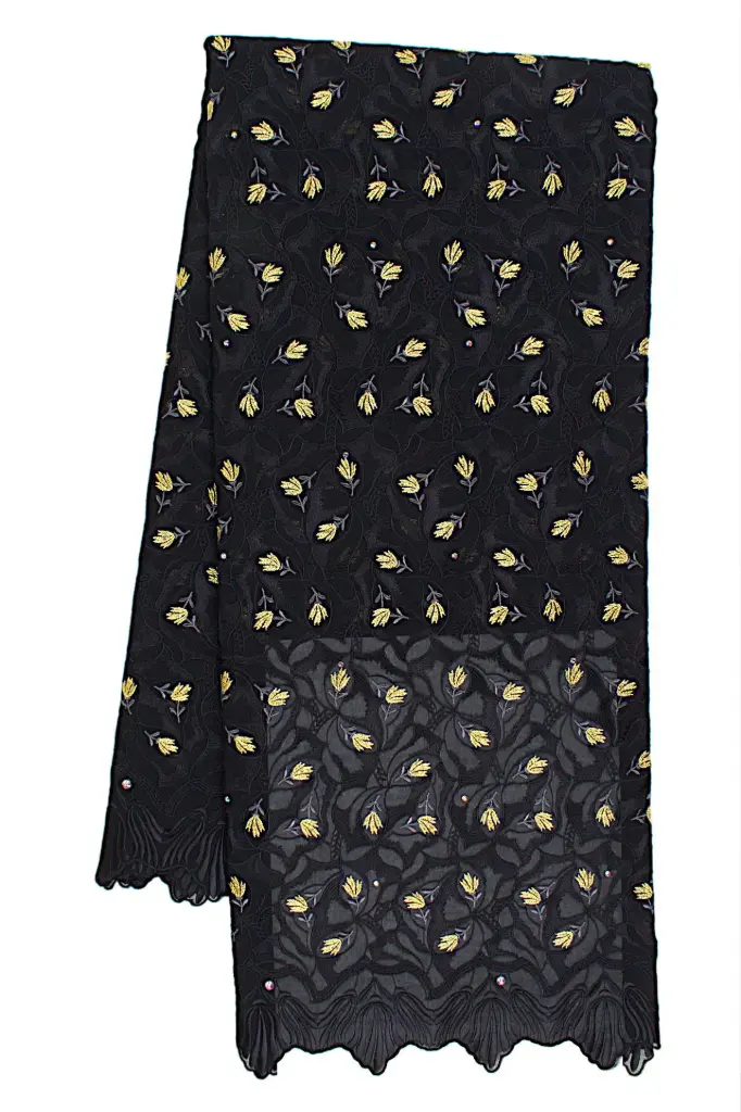 Voile lace (with stones)