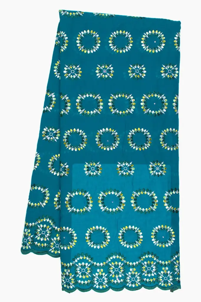 Voile lace  (with stones)