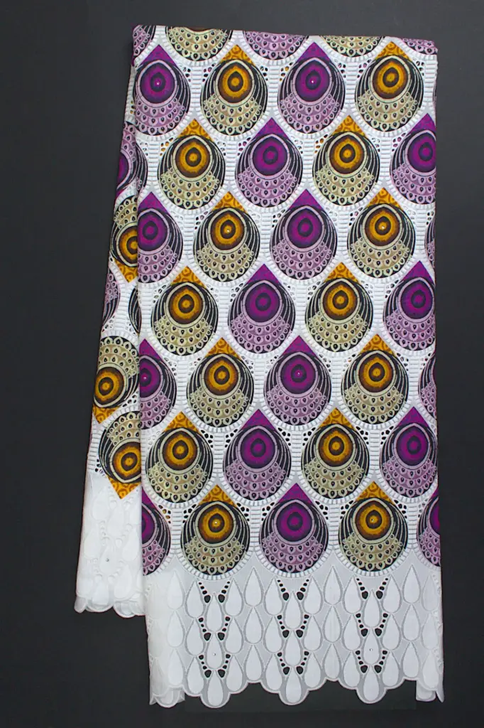 Embroidered Allover with strass