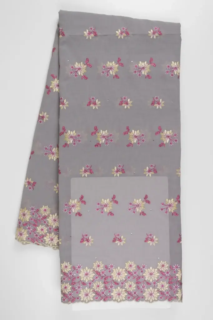 Embroidered Allover with Strass