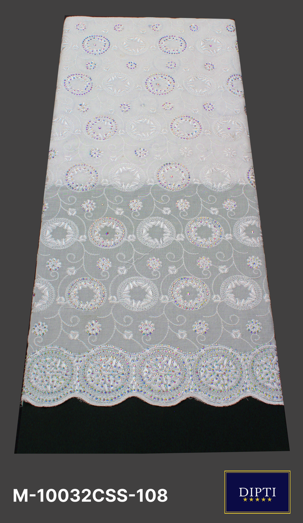 Dipti Voile Lace (with million stones)