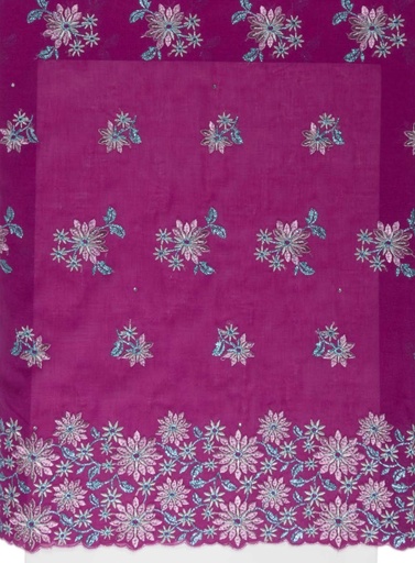 Embroidered Allover with Strass