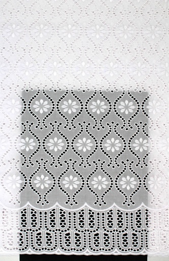 [ST10731-SHT-8570-A-White-101-Shadow] Dry lace