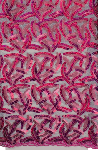 Embroidered Guipure Allover W/Sequins & Strass