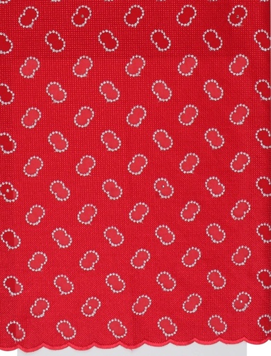 [FT1007-606925-Red-104-Filtex] Voile Lace