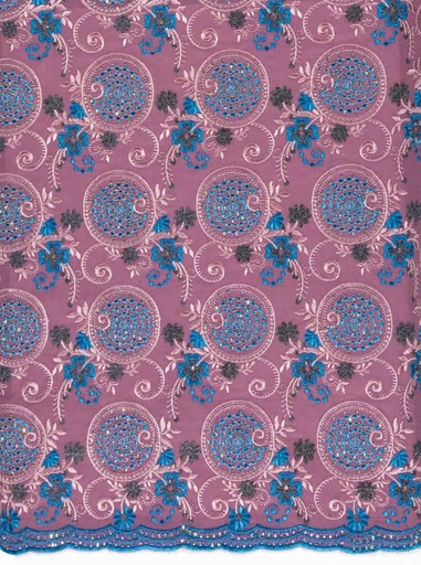 Voile lace (with stones)