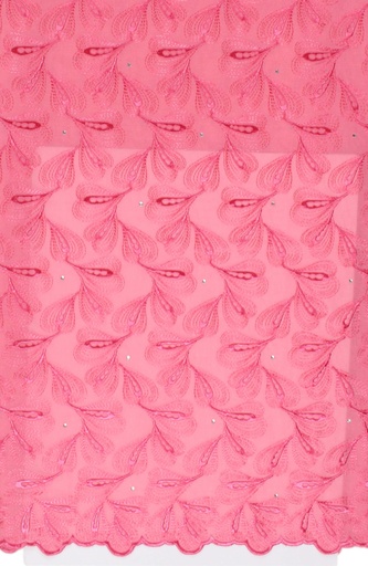 [ST10868-6924-Pink-1-Shadow] Voile lace