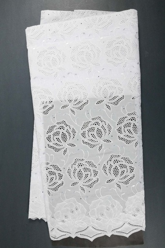 FILTEX VOILE LACE D#605095-WHITE
