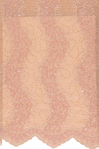Embroidered allover with sequins
