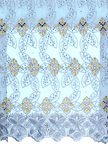 Voile lace (with stones)