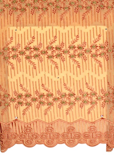 Voile lace (with stones)