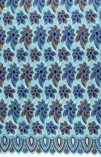 Voile lace (with stones)