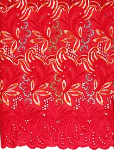 Voile lace (with stones)