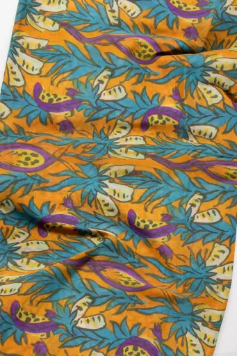 [FT1019-11378-Mustard yellow/Turquoise-101-Filtex] Selection magica 