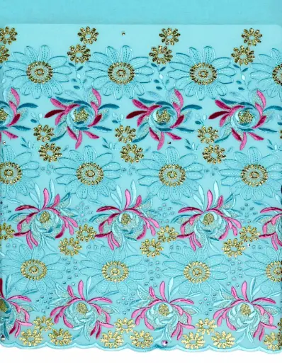 Voile lace (with stones)