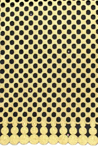 Voile lace  (with stones)