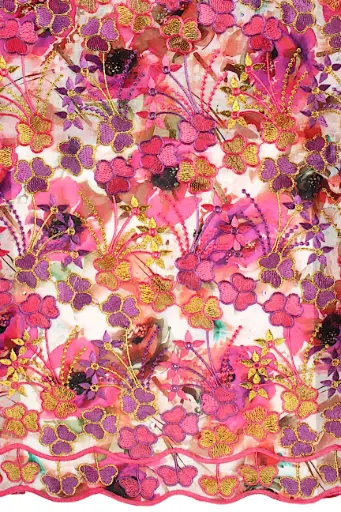 Voile Lace (with stones)