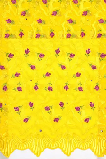 Voile lace (with stones)