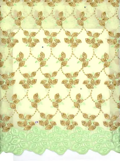 Voile lace (with stones)