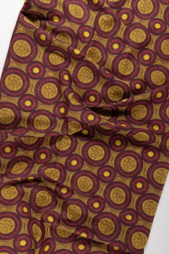 [FT1019-11653-Maroon/Mustard yellow-101-Filtex] Selection Magica 