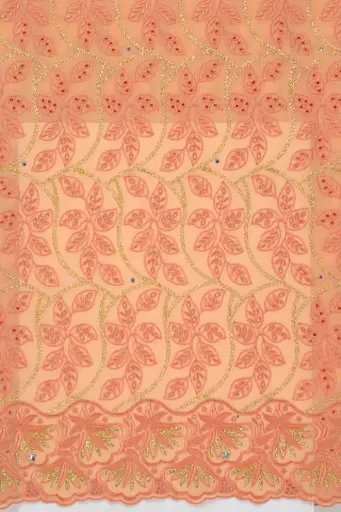 Voile lace  (with stones)