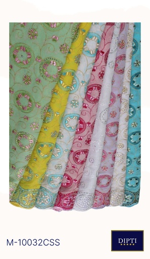 Dipti Voile Lace (with million stones)