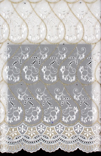 Voile lace (with stones)
